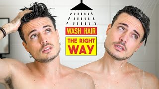 How To CORRECTLY Wash Your Hair in The Shower [upl. by Comras]