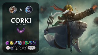 Corki Mid vs Talon  KR Master Patch 142 [upl. by Odetta]