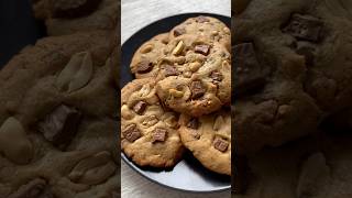 Chocolate peanut butter and peanut cookies 🍪 cookies food recipe chocolate [upl. by Otsedom]