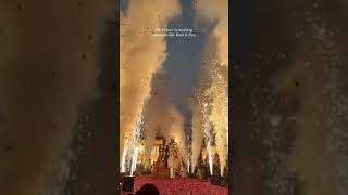 Low Fog Machine Cold Pyro Work Event Ashtvinayak Events wedding shorts viralvideo [upl. by Hedelman]