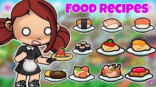 NEW SECRET RECIPES  ALL FOOD RECIPE in Avatar World [upl. by Pettiford973]