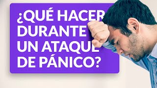 ¿Qué hacer durante un ataque de pánico o crisis de ansiedad 🆘 [upl. by Kilroy563]