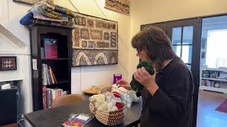 Rug Hooking for the Holidays Thursday live Episode 169 [upl. by Claresta]