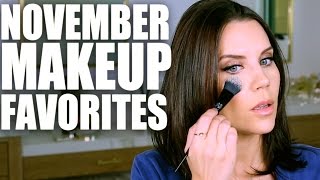 NOVEMBER MAKEUP FAVORITES  Tati Westbrook [upl. by Joseph]