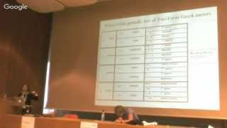 Donca Steriade The Tribrach Law in Ancient Greek Plenary Talk ICGL12 [upl. by Dublin960]