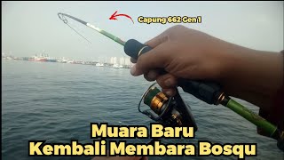 muara baru kembali membara bosqu mancing di DAM MERAH MUARA BARU muarabaru [upl. by Hennahane]