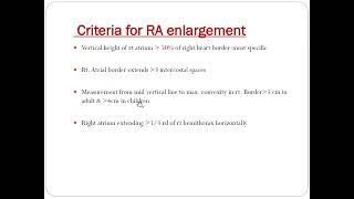 Chest X ray in Right Atrial Enlargement  Dr Akif Baig [upl. by Yule177]