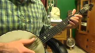 COLEMANS MARCH Clawhammer banjo [upl. by Hux181]