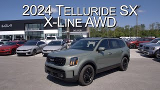 New 2024 Kia Telluride SX XLine AWD at Parkside Kia [upl. by Ettenawtna928]