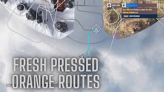 Fresh Pressed Orange Routes  Forza horizon 5 [upl. by Elimay]