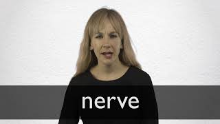 How to pronounce NERVE in British English [upl. by Ayotal394]