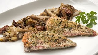 Receta de Salmonetes con setas y tomates de Karlos Arguiñano  Programa completo [upl. by Innad]