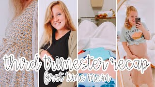 THIRD TRIMESTER PREGNANCY RECAP  my honest experience symptoms ECV  breech baby at 36 weeks [upl. by Nara464]