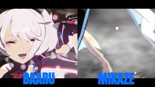 Guilty Gear Strive Baaru Elphelt VS Mikaze Faust High Level Gameplay [upl. by Endys]