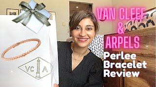 Van Cleef amp Arpels Perlee Bracelet Review✨ [upl. by Certie]