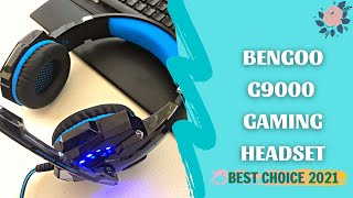 BENGOO G9000 Stereo Gaming Headset Review amp How To Use  Top Gaming Headsets [upl. by Yonit278]