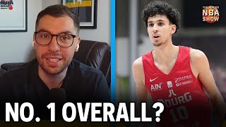 Could Zaccharie Risacher Go First Overall to the Hawks  The Ringer NBA Draft Show [upl. by Anegal]