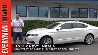 Heres the 2014 Chevrolet Impala Review on Everyman Driver [upl. by Nickles]