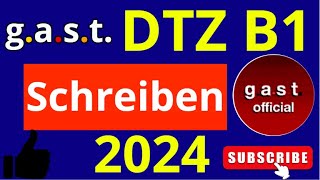 Telc B1 Prüfung Teil Brief schreiben  Telc DTZ 2024 Test [upl. by Eyar]