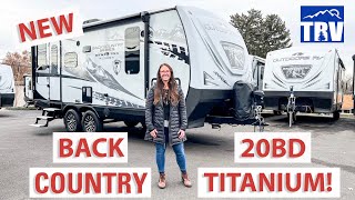 NEW 2024 Back Country 20BD Titanium Series by Outdoors RV Off Road Off Grid 4 Season Trailer [upl. by Lebatsirc761]