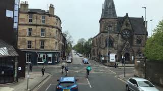 Edinburgh Bus Trip Lothian no5 from South Bridge to Oxgangs [upl. by Yramesor]