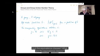 Groups and Group Actions  number theory Oxford Mathematics 1st Year Student Lecture [upl. by Ordisi791]