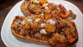 COOKING TIME BUTTERNUT FOURRE AU QUINOA [upl. by Rondon]