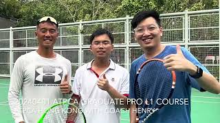 20240401 ATPCA Graduate Pro Level 1 coaching course [upl. by Robers553]