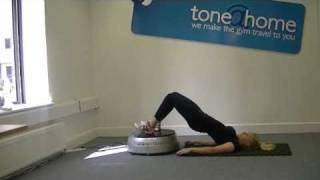 Toneathomeie™  Vibration plate exercises  Compact Vibroplate [upl. by Archer]