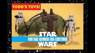 Vintage KENNER Era Star Wars Customs [upl. by Korff]