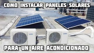 Instalación de Paneles Solares conectados a CFE y con Medidor Bidireccional [upl. by Weinhardt]