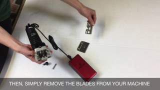 How to replace and tension Liveryman Black Beauty blades [upl. by Parik316]