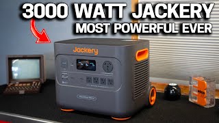 New MONSTER Jackery 3000 Watt Solar Generator  Explorer 3000 Pro [upl. by Reilly]