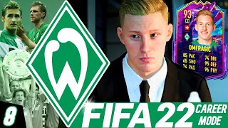 TRANSFER BUDUĆEG SUPERSTARA🟢WERDER BREMEN KARIJERA 8🟢 FIFA 22 BALKAN [upl. by Eicnan228]