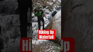 Conquering Waterfall Obstacle To Reach Mojave Desert Ghost Town [upl. by Ahsikal267]