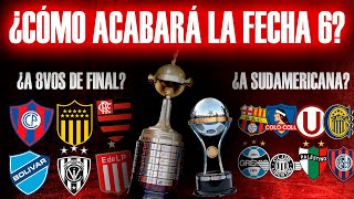 🏆 LOS CLASIFICADOS a 8VOS de LIBERTADORES y a SUDAMERICANA  Chances y PROBABILIDADES [upl. by Jarrow856]