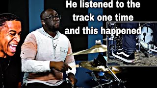 Drum Teacher Reacts to Larnell Lewis  Zildjian Live reaction video [upl. by Sayce]