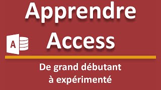 Débuter avec Access créer sa première base de données [upl. by Adnirod]