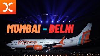 Air India Express New Boeing 737MAX8 Inaugural Flight to Delhi  Mumbai  Delhi  VTBXA  IX 5101 [upl. by Anama]