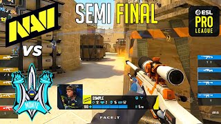 SEMI FINAL  NaVi vs Monte  HIGHLIGHTS  ESL Pro League S18 l CSGO [upl. by Atinas]