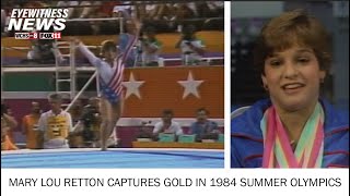 Mary Lou Retton captivates the nation with a gold medal in the 1984 Summer Olympics [upl. by Anirbed]