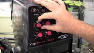 LONGEVITY TIGWELD 160 SX 160AMP ACDC TIG STICK WELDER REVIEW 110V220V [upl. by Elleinnad]