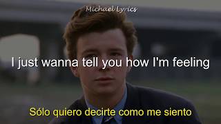 Rick Astley  Never Gonna Give You Up  LyricsLetra  Subtitulado al Español [upl. by Akel47]