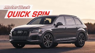 2024 Audi Q7  MotorWeek Quick Spin [upl. by Aimil]