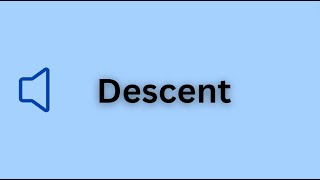 Decent [upl. by Heigho]