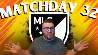 MLS MATCHDAY 32 PREDICTIONS [upl. by Sillsby]