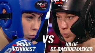 Marie Verhulst vs Hilde De Baerdemaeker  Boxing Stars [upl. by Estele543]