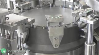 Encapsuladora automática NJP400C  FUNCIONAMIENTO GENERAL VIDEO 2 [upl. by Akeirahs979]