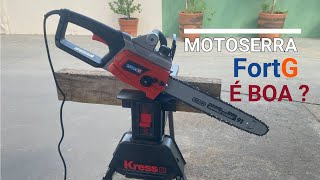 MOTOSSERRA ELÉTRICA FortG  FG9141 1600w  É BOA  JAWHORSE KRESS [upl. by Laram]