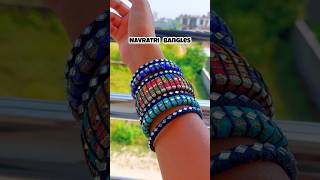 Reuse Old Bangles For Navratri diy artandcraft bestoutofwaste navratri [upl. by Atsahc]